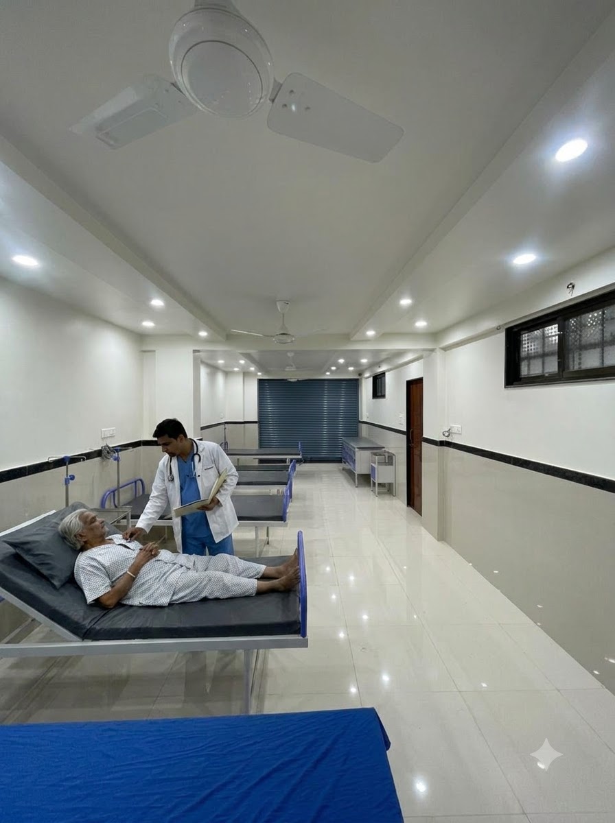 Patient care at Dr. Gote Hospital